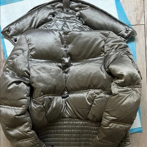 Puffer Ralph Lauren Gray fall winter coat - Picture 4 of 6